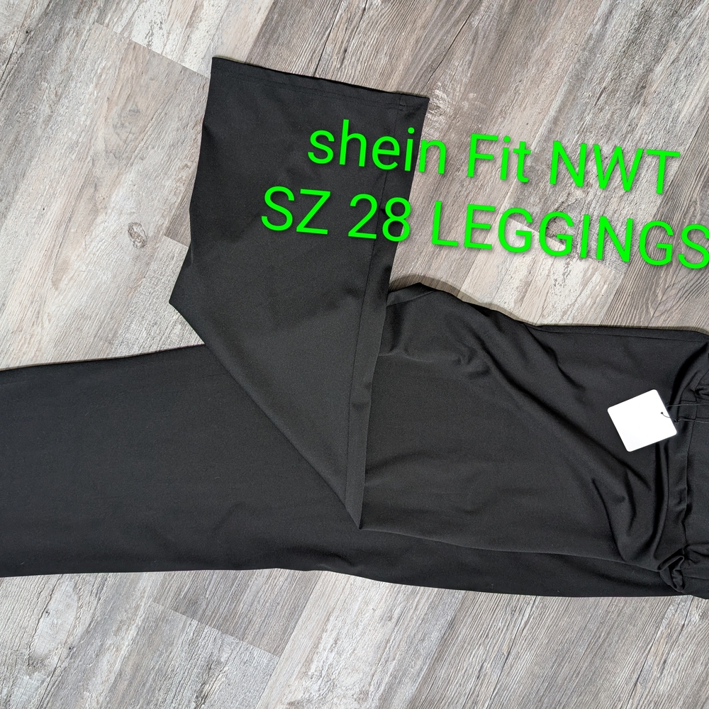 SHEIN Classic Black Leggings